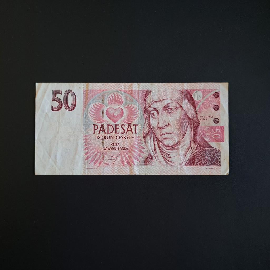 50 kronen Tsjechië #013, Verzenden, Overige landen, Los biljet
