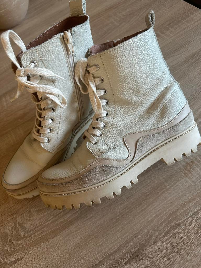 DWRS enkellaarzen DWARS maat 39, Beige, Lage of Enkellaarzen, Ophalen of Verzenden, Gedragen