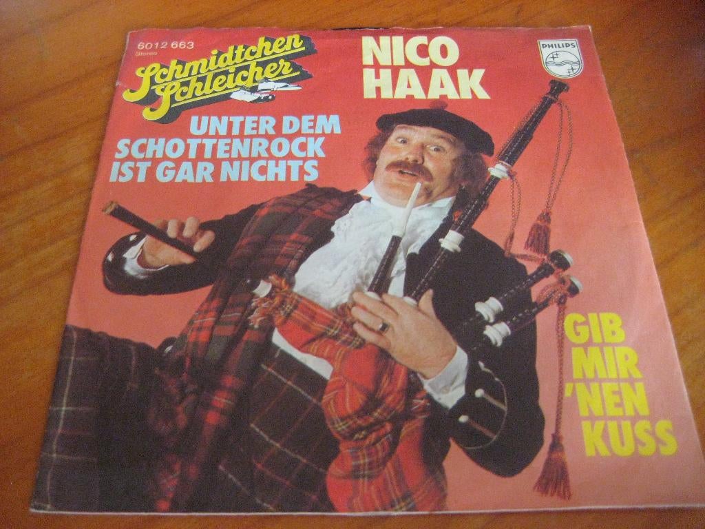 Nico Haak: Unter dem Schottenrock ist gar nichts, Cd's en Dvd's, Vinyl Singles, Ophalen of Verzenden, Zo goed als nieuw, Pop, Single