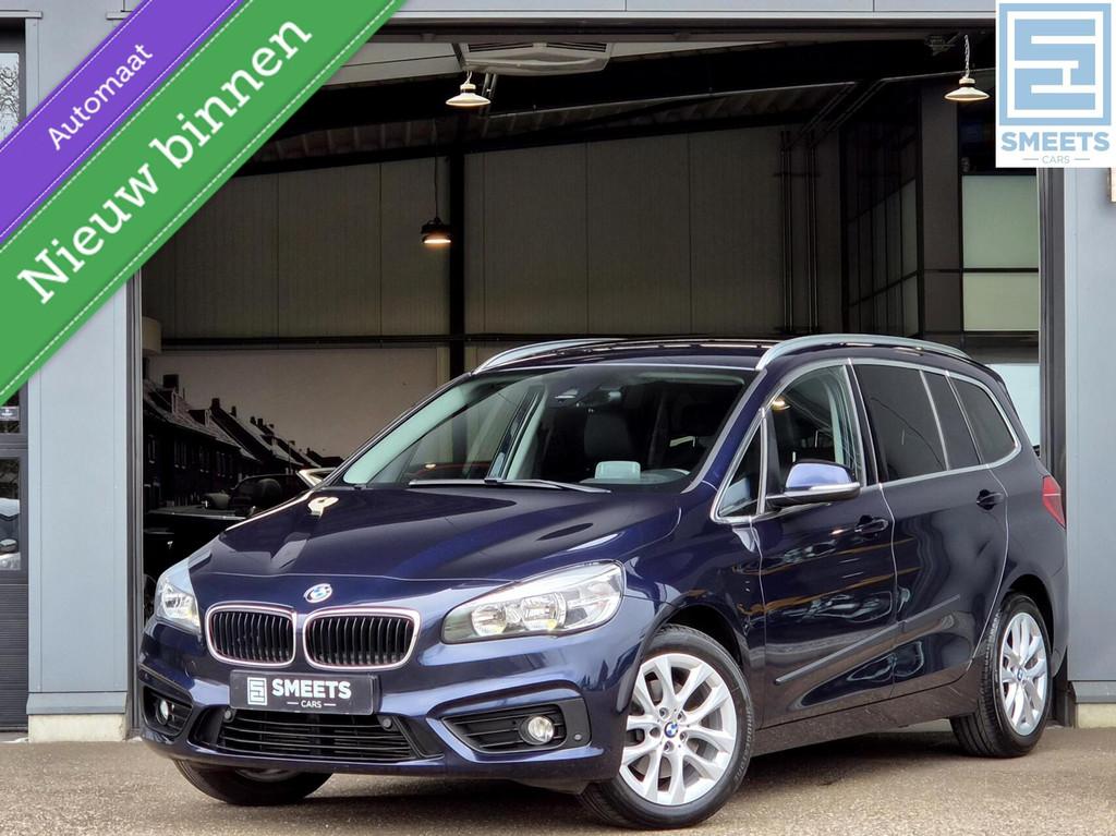 BMW 2-serie Gran Tourer 218i High Executive Automaat 5p|Mooi, Auto's, BMW, 136 pk, Gebruikt, 2-Serie Gran Tourer, Blauw