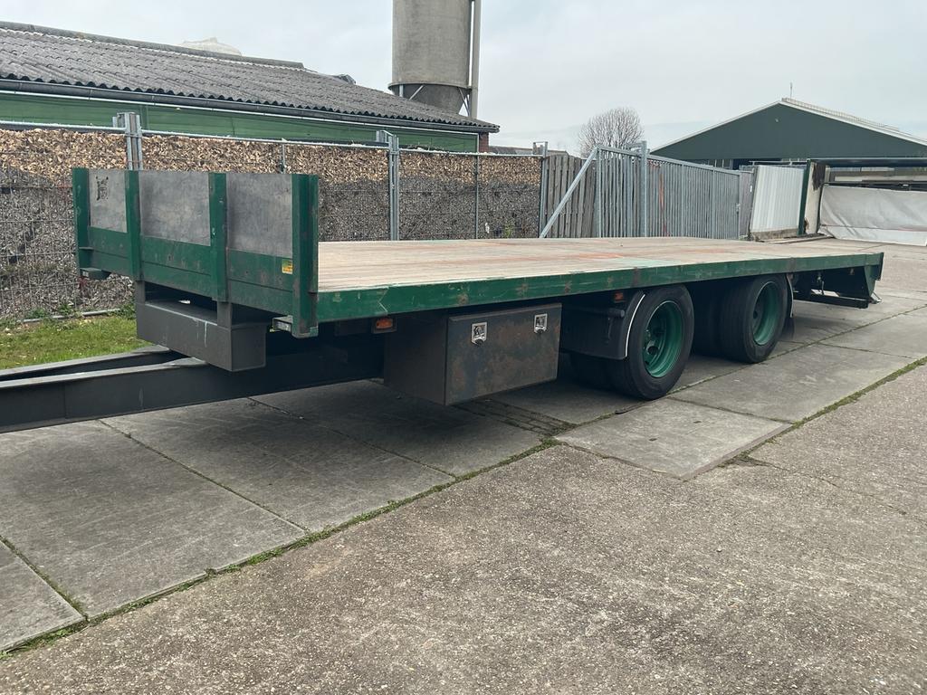 Oprijwagen wipkar balenwagen, Ophalen, Transport