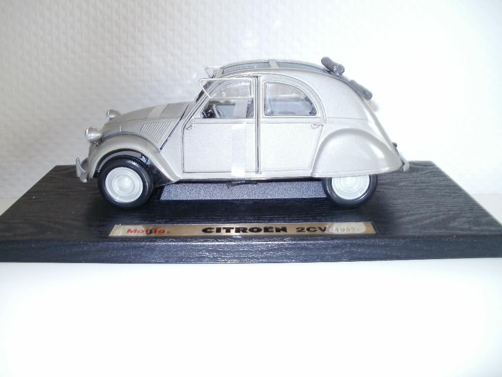 Citroen 2CV van Maistro schaal 1-18 met ovp., Ophalen of Verzenden, Nieuw, Auto, Maisto
