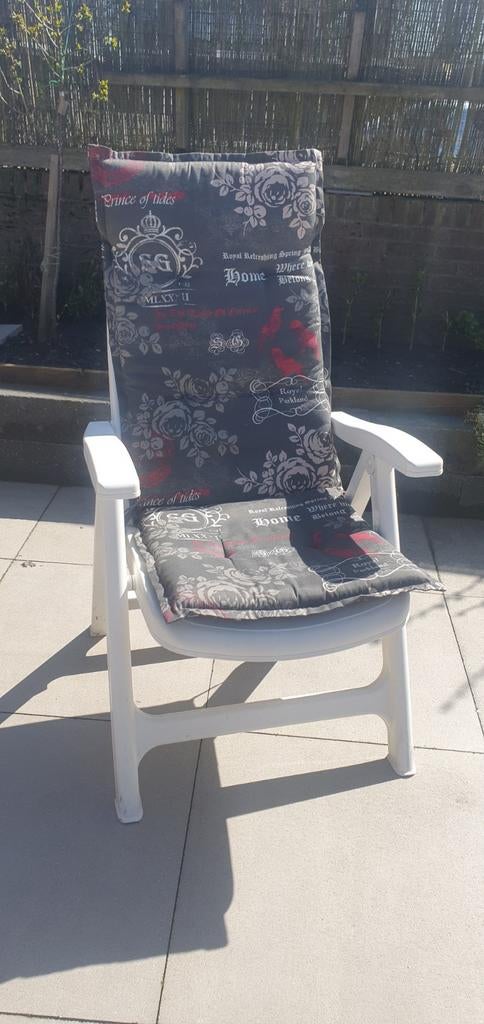 Tuinstoelen Flair Pleasure 5x, Tuin en Terras, Tuinstoelen, Ophalen, Gebruikt, Kunststof, Stapelbaar