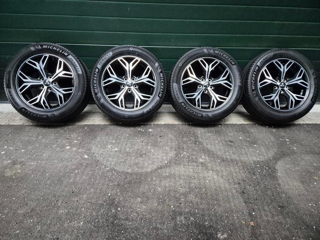 5x114.3 / 18inch Orgineel Mitsubishi Velgen met TPMS, 18 inch, Banden en Velgen, Ophalen of Verzenden, 235 mm