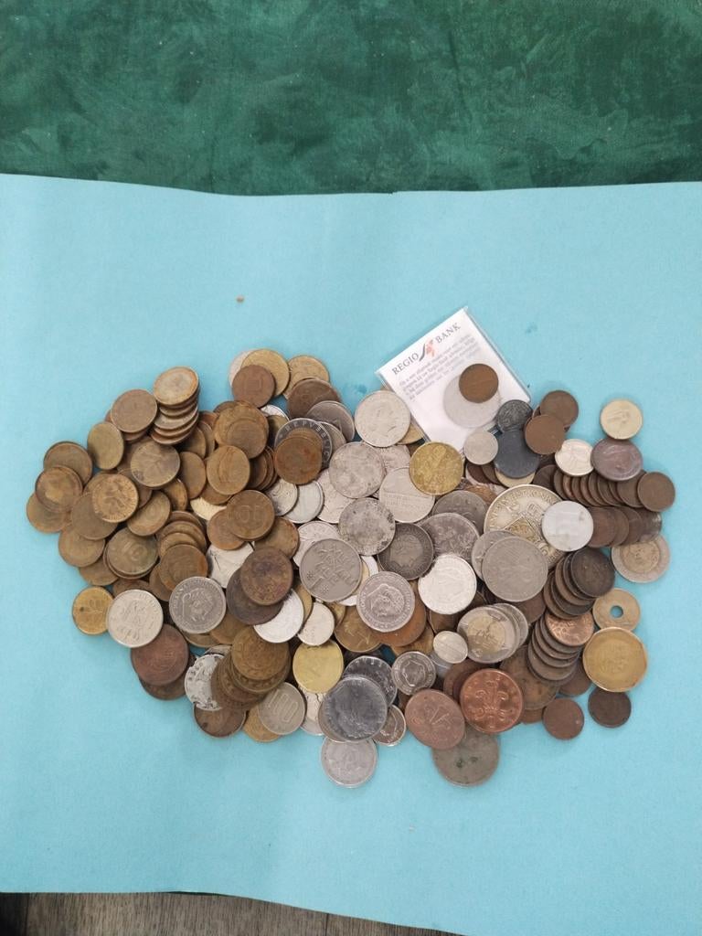 Muntenmix  1590 gr., Ophalen of Verzenden, Overige landen