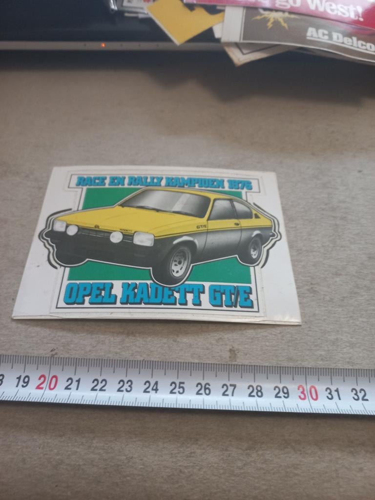 Opel kadett gt/e kampioen 76, Verzamelen, Ophalen of Verzenden, Zo goed als nieuw