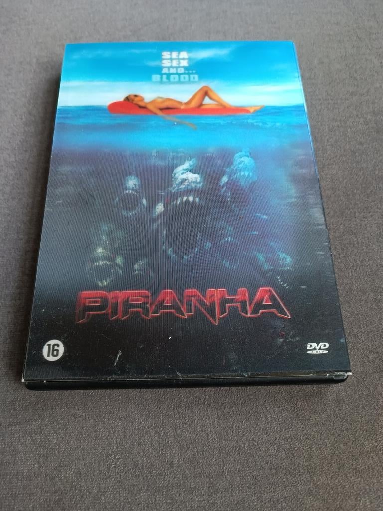 Piranha - dvd, Alle leeftijden, Ophalen of Verzenden, Zo goed als nieuw