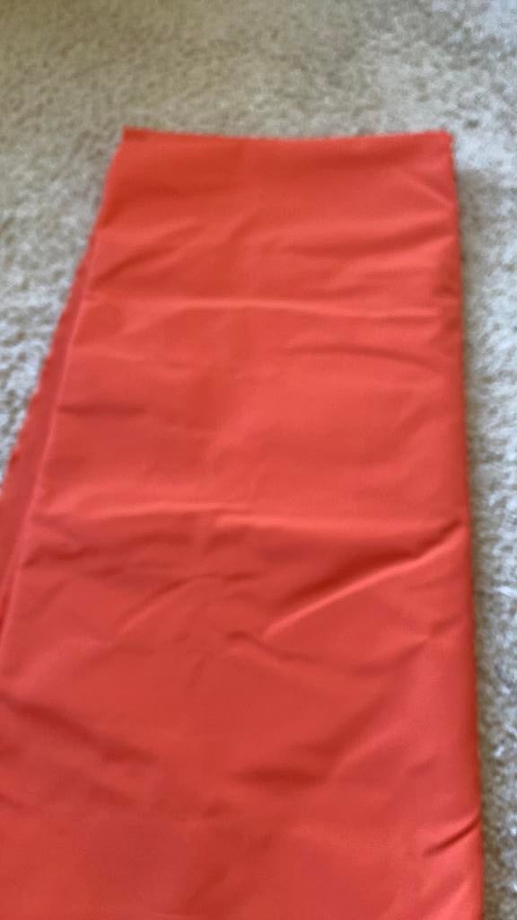 Oranje outdoor stof, 120 cm of meer, 200 cm of meer, Ophalen of Verzenden, Zo goed als nieuw
