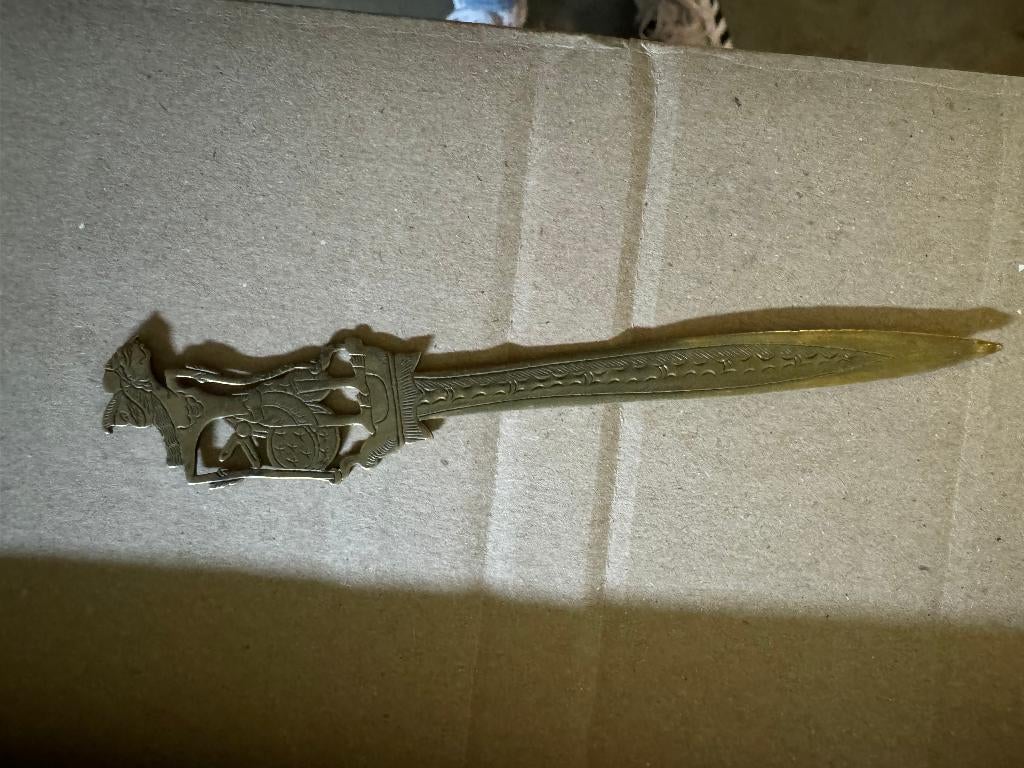 Briefopener, Ophalen of Verzenden