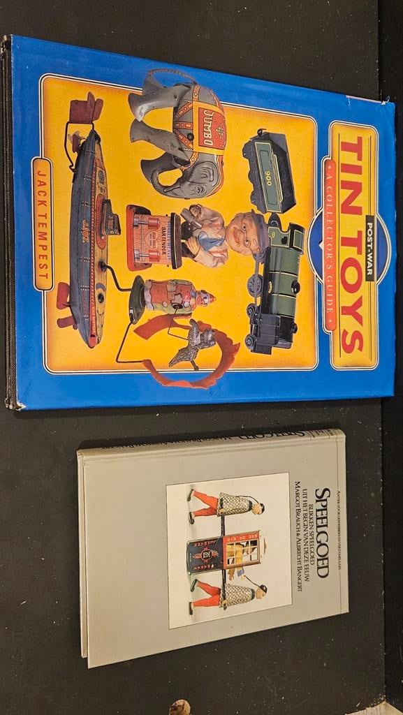 Blikken speelgoed boeken, Ophalen of Verzenden