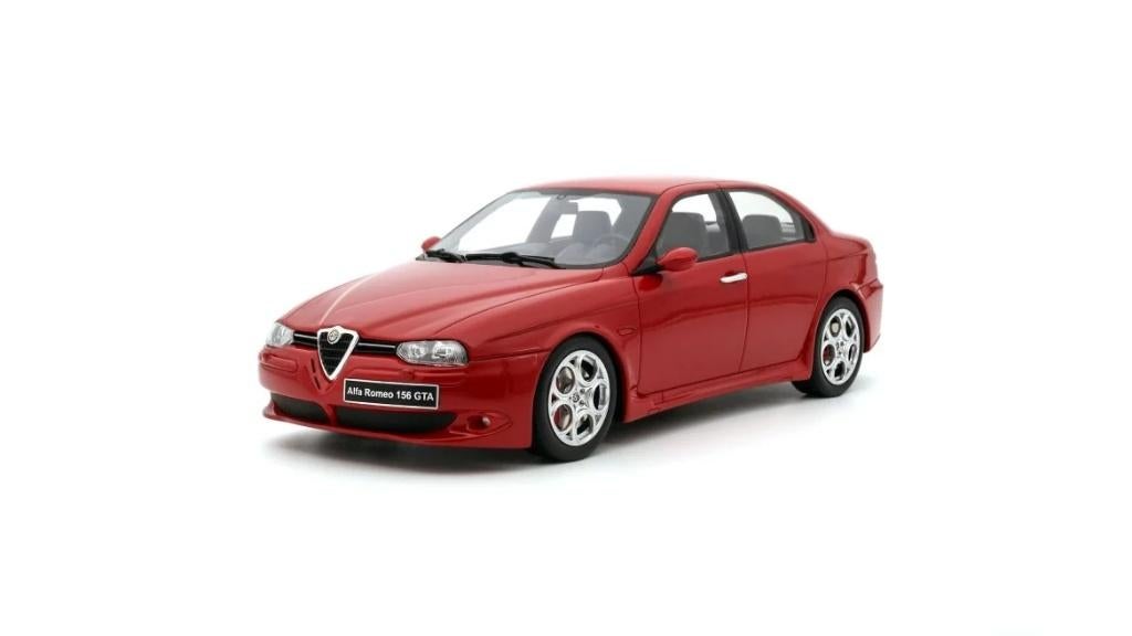 Alfa Romeo 156 GTA Alfa Red 130 2002 - 1:18 - OttOmobile, OttOMobile, Rue de L' Ecusson 2, 56120 Josselin France, Nieuw, Ophalen of Verzenden