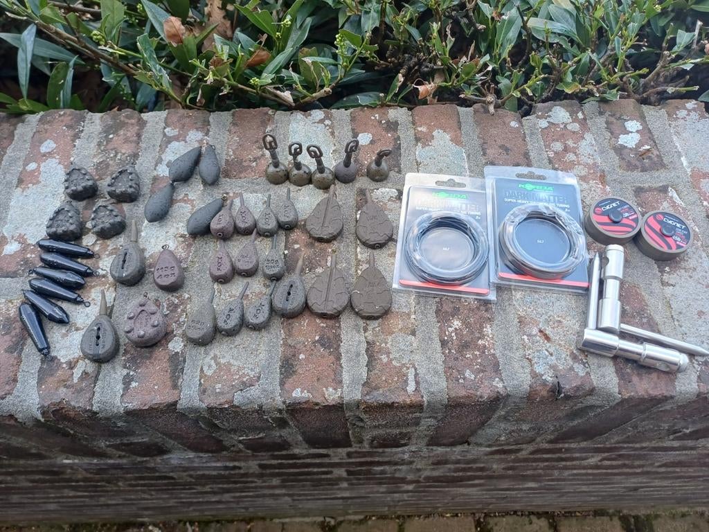 Spullen karpervissen fox korda cygnet lood, Ophalen of Verzenden, Overige typen