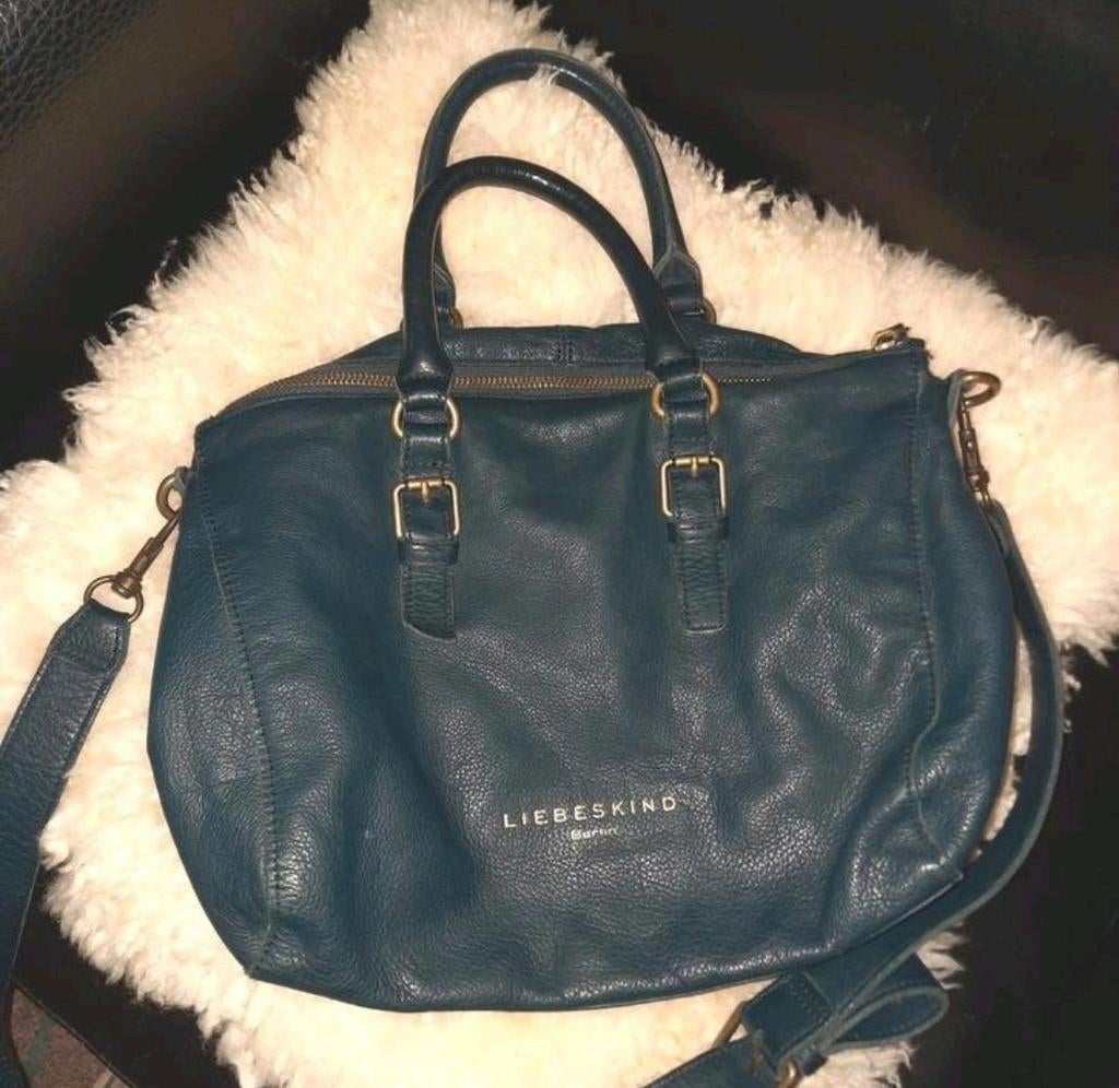 LIEBESKIND tas/handtas/schoudertas/crossbody, Ophalen of Verzenden, Zo goed als nieuw, Blauw, Handtas