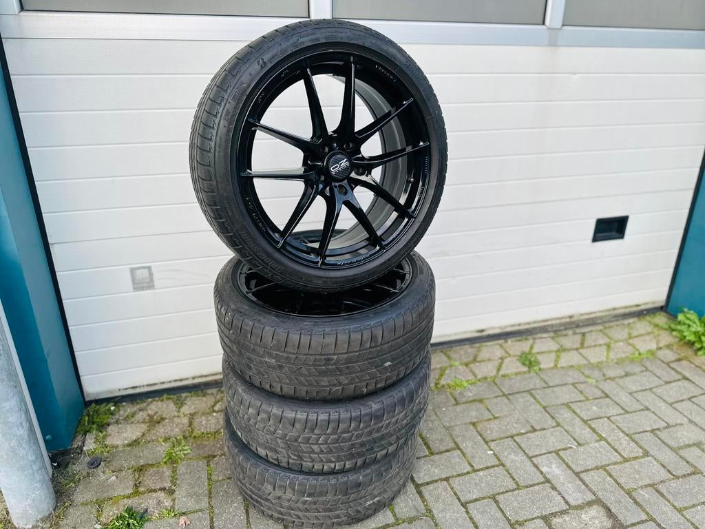 Zeer Dikke Oz Racing Leggera Velgen 5x112 Z.G.A.N !!!!, 215 mm, Nieuw, 17 inch, Ophalen of Verzenden