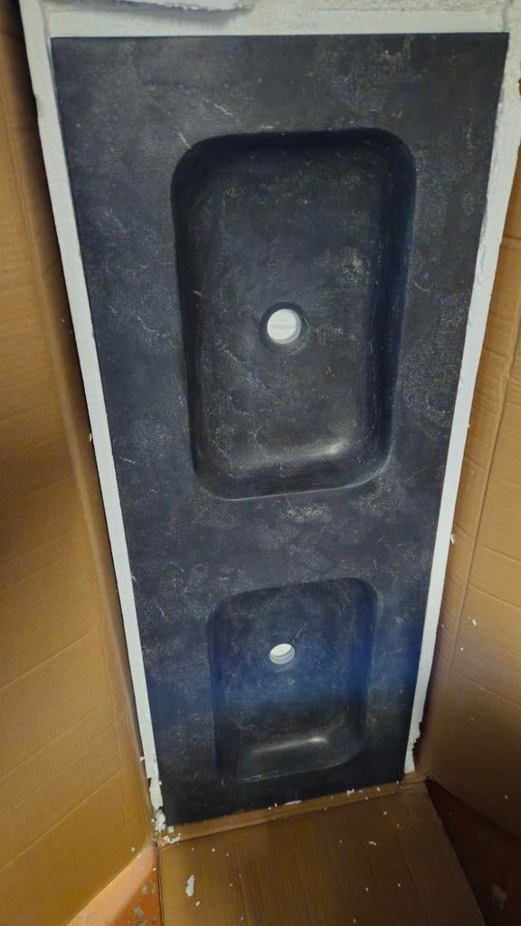 Hardstenen wastafel, Ophalen, Nieuw, Steen, Wastafel