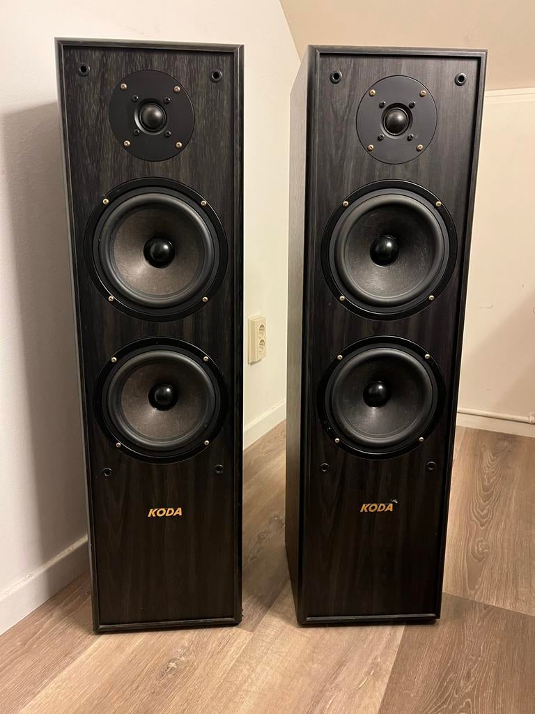 KODA Speakers - Prima Geluid, Ophalen, Gebruikt, Front, Rear of Stereo speakers, Overige merken