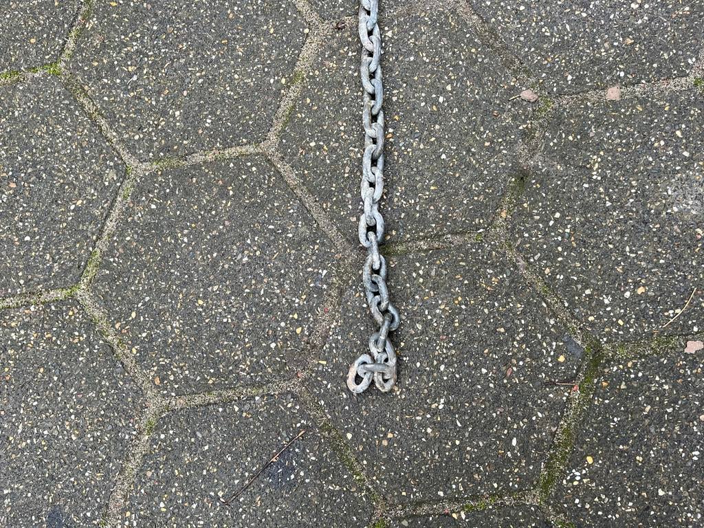 Ankerketting  van ca 7 Meter  gegalvaniseerd, Ophalen of Verzenden, Nb, Nb, Nn