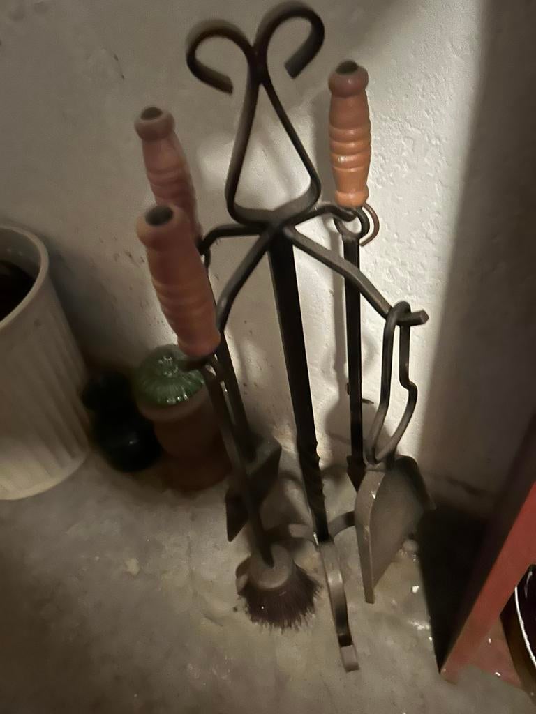 Open haard schoonmaakset, Ophalen of Verzenden, Gebruikt, Houthaard