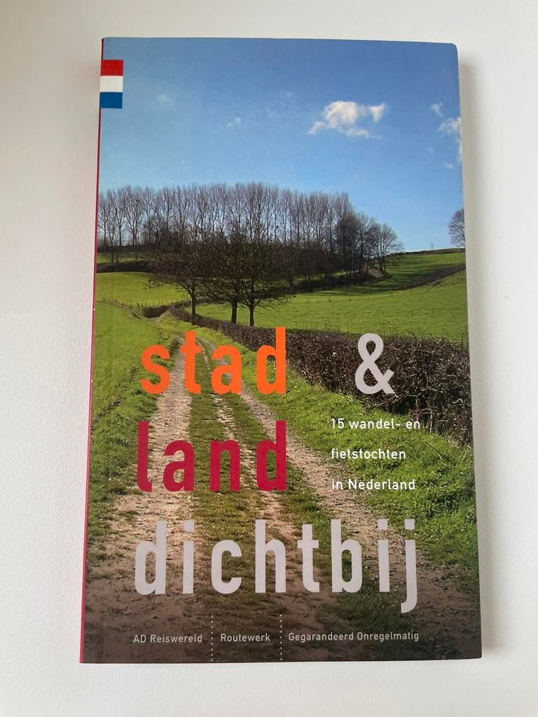 wandelgids fietsgids Midden & Zuid Nederland 2008 120 pag, Overige merken, Fiets- of Wandelgids, Ophalen of Verzenden, Zo goed als nieuw