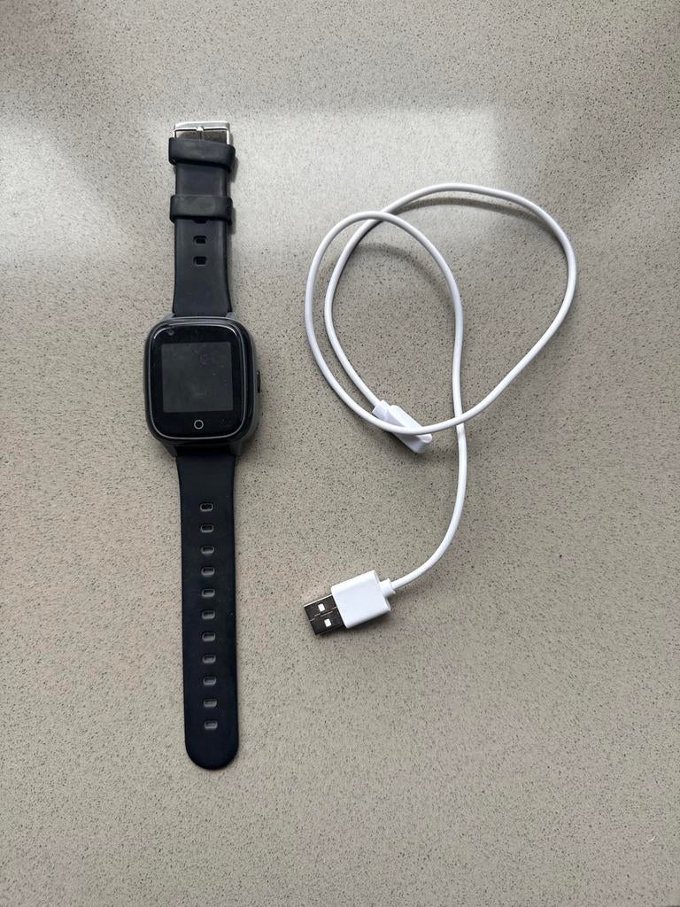 Smartwatch - Zwart, Hartslag, Zwart, Ophalen of Verzenden, Zo goed als nieuw