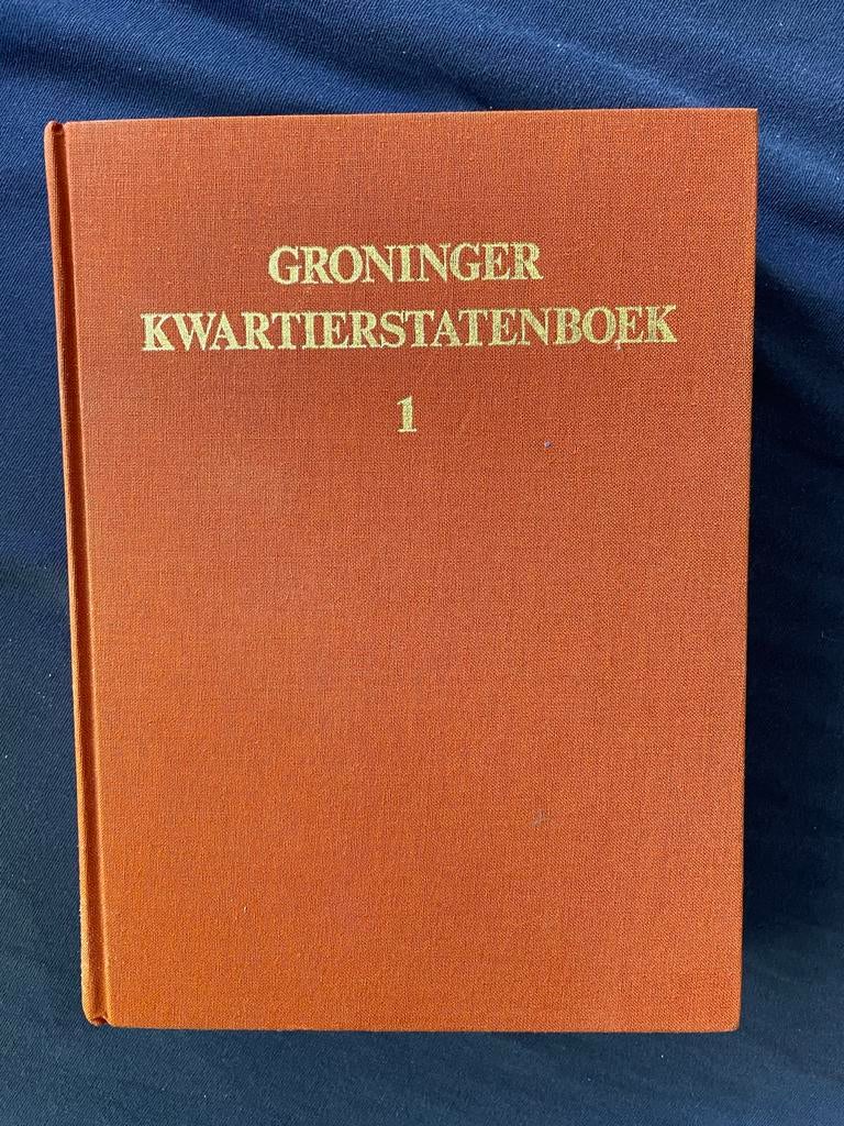 Groninger Kwartierstaatboek 1, Ophalen of Verzenden