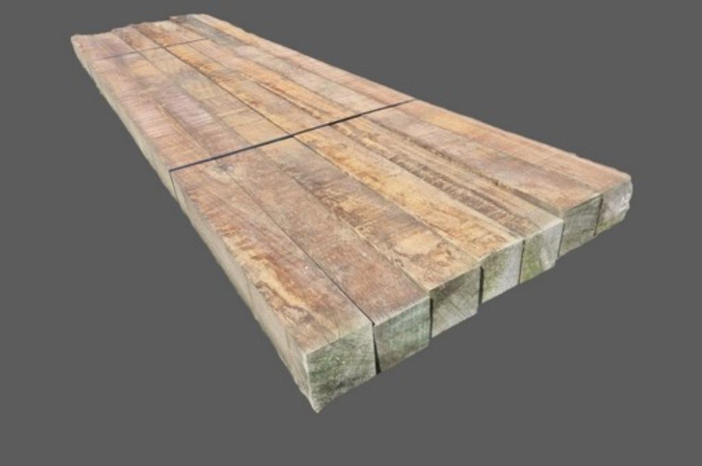 Diverse Partijen hardhouten palen / Balken / planken, Ophalen, Nieuw, Balken, Hardhout