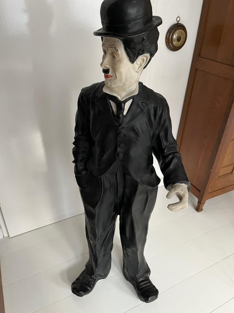 Groot beeld van Charlie Chaplin, Verzamelen, Ophalen, Gebruikt, Mens