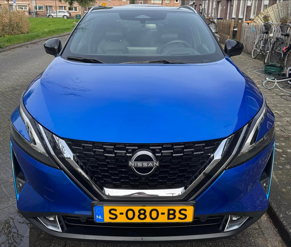 Nissan Qashqai 1.3 Tekna Plus Benzine Xtronic 2023 Blauw, Auto's, Nissan, 1800 kg, 157 pk, Blauw, 75 €/maand