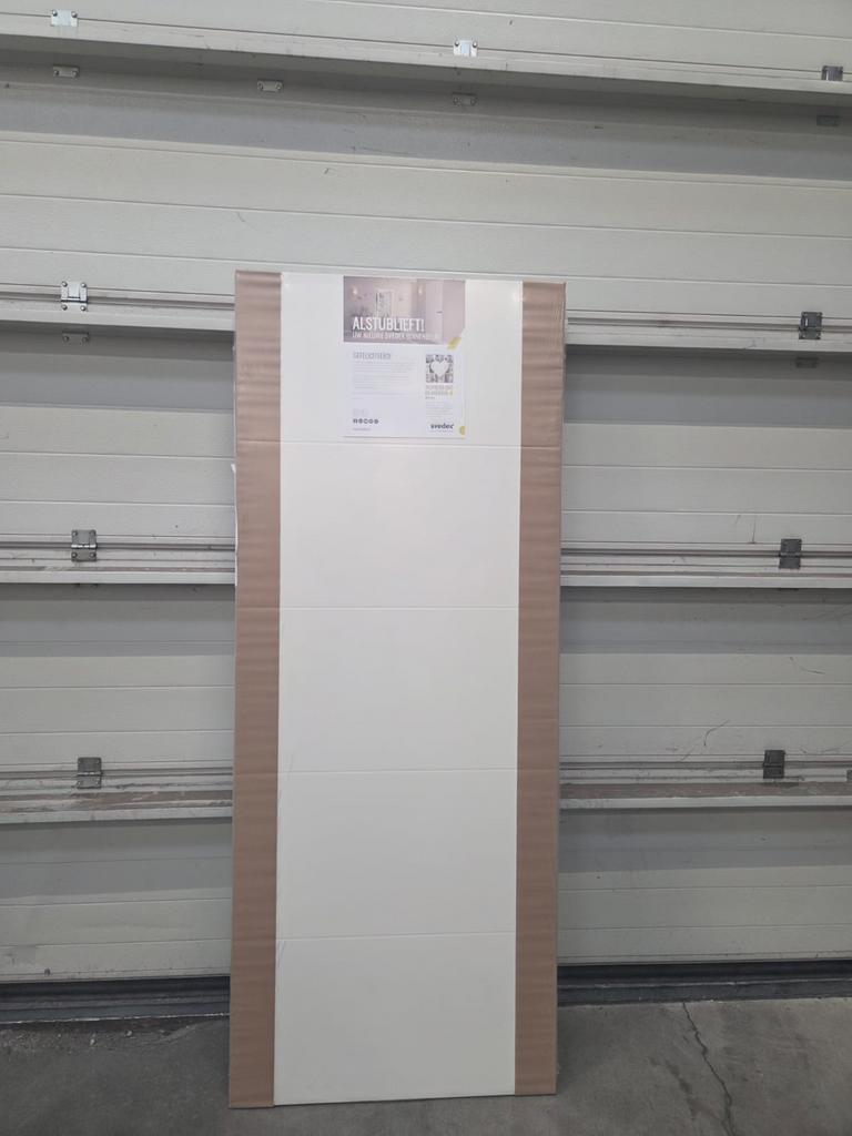 UITVERKOOP SVEDEX lijndeuren AL14 alpine wit links/rechtsdr, Doe-het-zelf en Verbouw, Deuren en Horren, Ophalen, 215 cm of meer