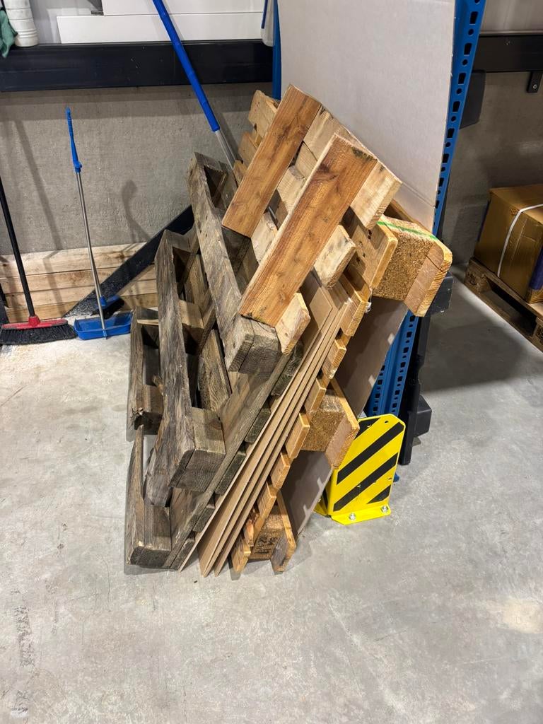 Pallet gratis afhalen, Doe-het-zelf en Verbouw, Hout en Planken, Ophalen, Gebruikt, Pallet, Minder dan 200 cm