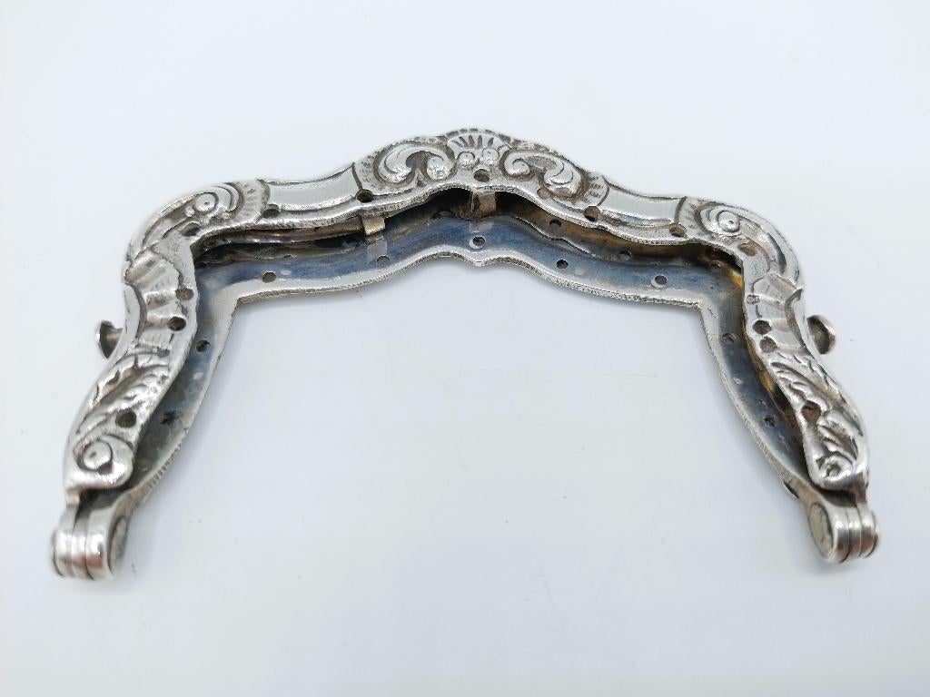 Zilveren beursbeugel, W. Doorewaard, Amsterdam, 1801, Antiek en Kunst, Verzenden, Zilver