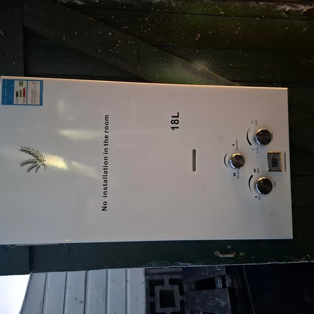 butaan propaan lpg geisers nieuw, Ophalen of Verzenden, Nieuw