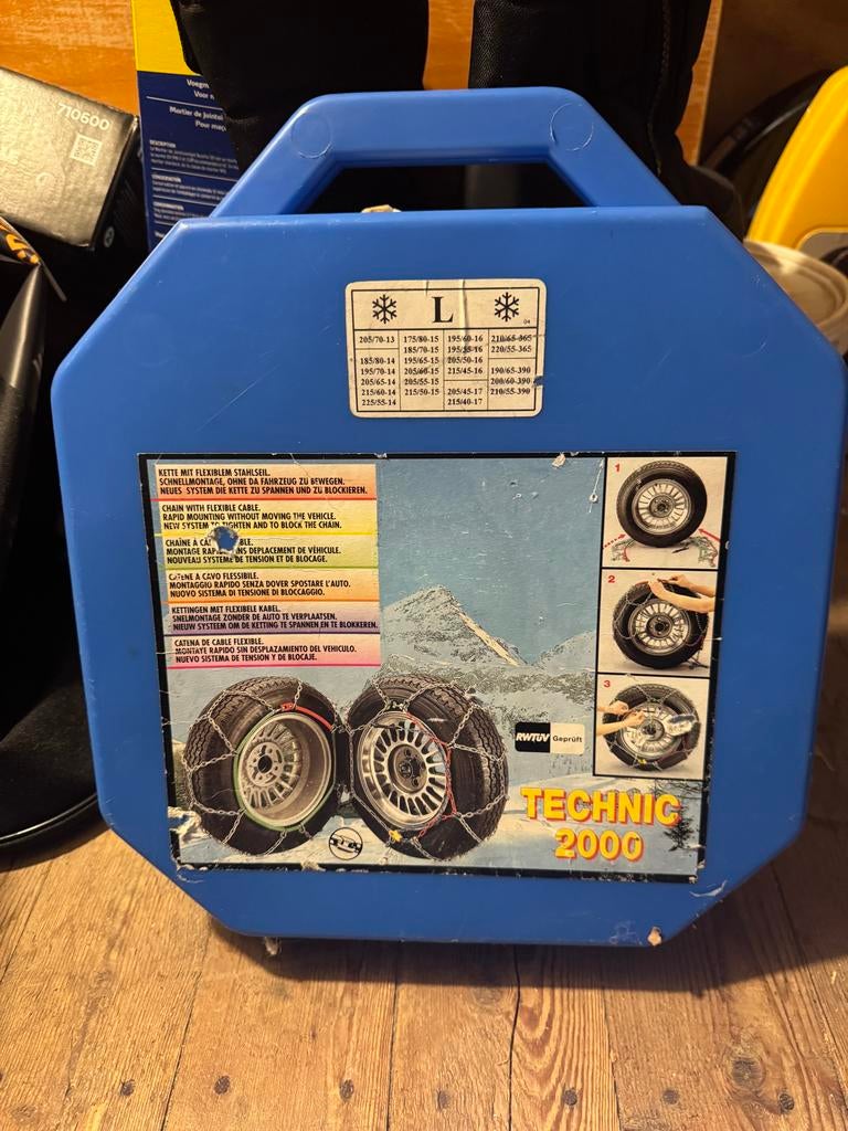 Sneeuwkettingen - Maat L - Technic 2000, 2000AA, Zo goed als nieuw, Info@technic.com, Technic