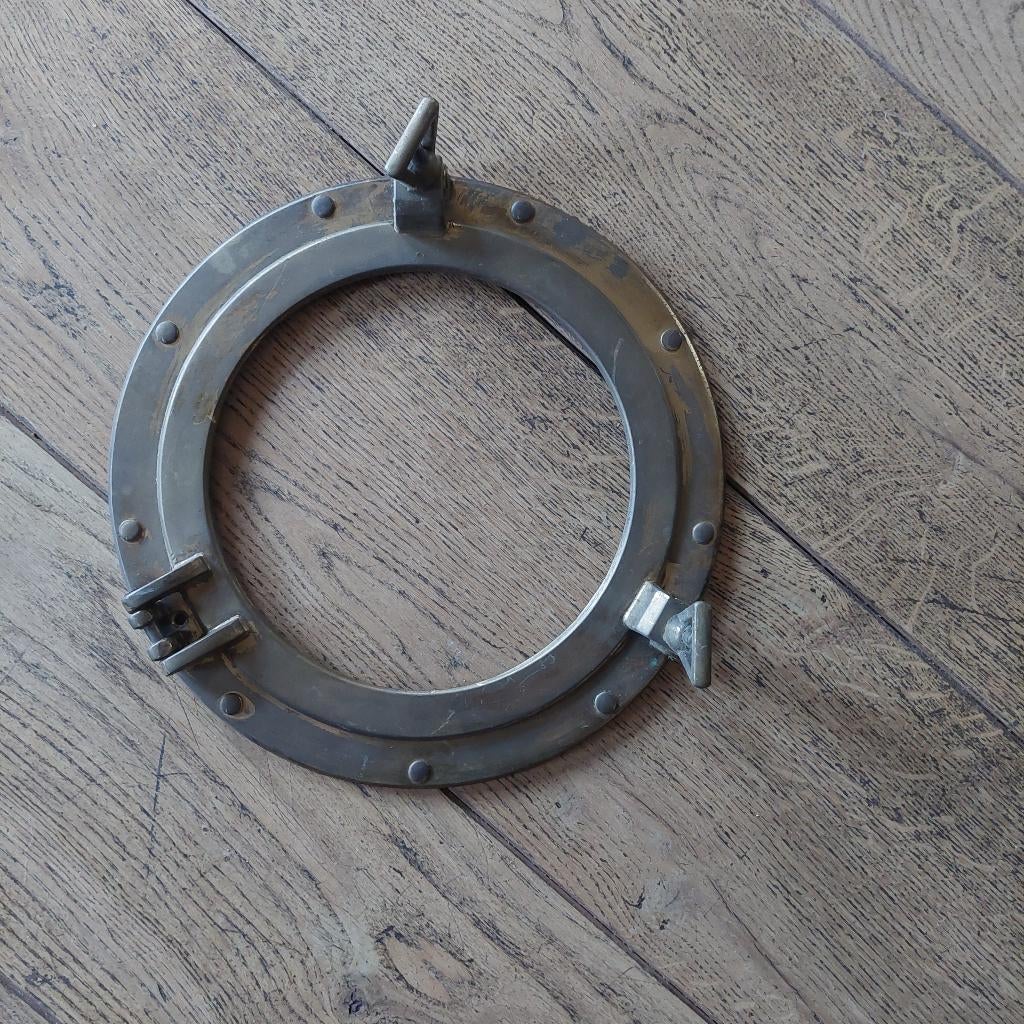 koperen patrijspoort, Ophalen of Verzenden, Gebruikt, Overige typen, Zeilboot of Motorboot