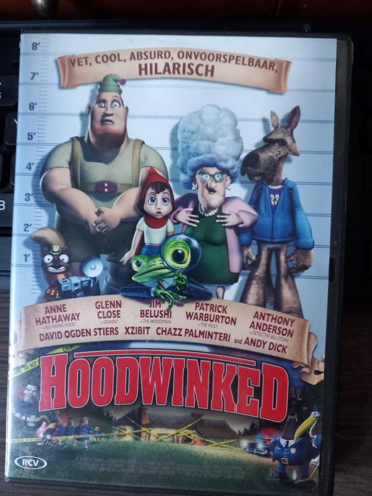 Hoodwinked! DVD - Vet Coole Animatie!, Europees, Tekenfilm, Alle leeftijden, Ophalen of Verzenden