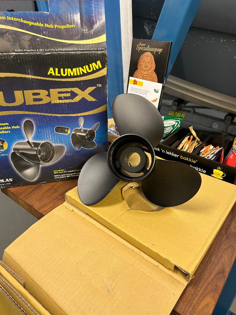 Aluminium schroef Solas Rubex 13.25x17, Watersport en Boten, Ophalen, Nieuw, Overige typen