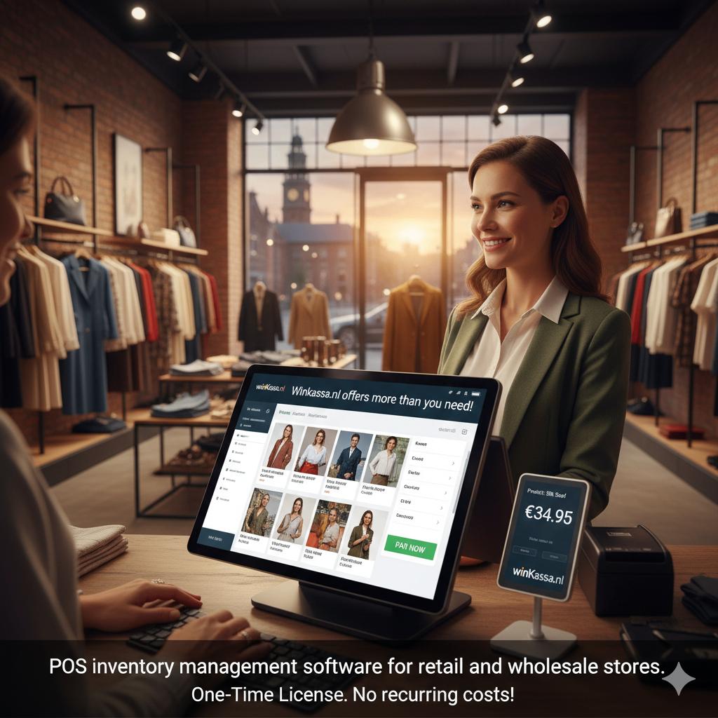 Stomerij Wasserette Kleermaker POS Kassasoftware WinKassa NL, Ophalen of Verzenden, Nieuw, Windows