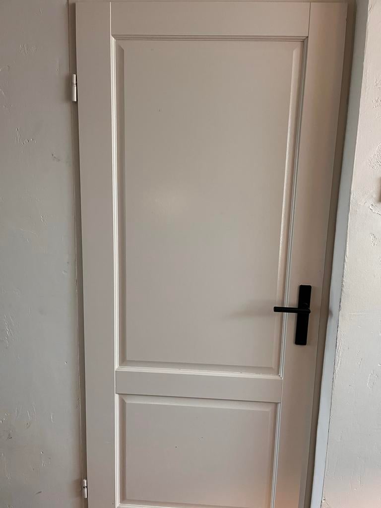 Opdekdeuren (2 stuks, prima staat), Ophalen, Gebruikt, 80 tot 100 cm, Binnendeur