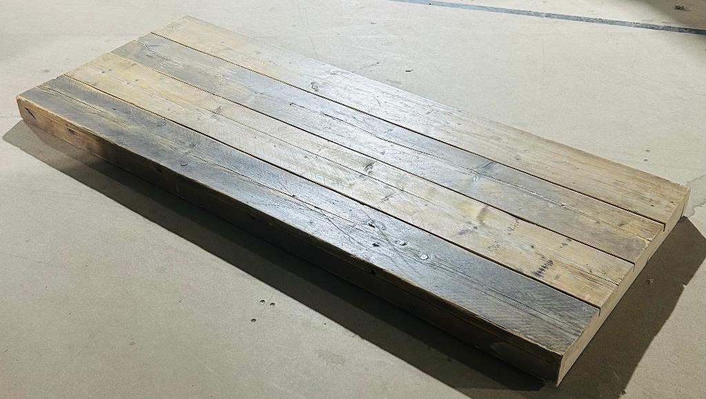 Tafelblad 80x200 cm, Huis en Inrichting, Ophalen, Gebruikt, 50 tot 100 cm, Vijf personen of meer