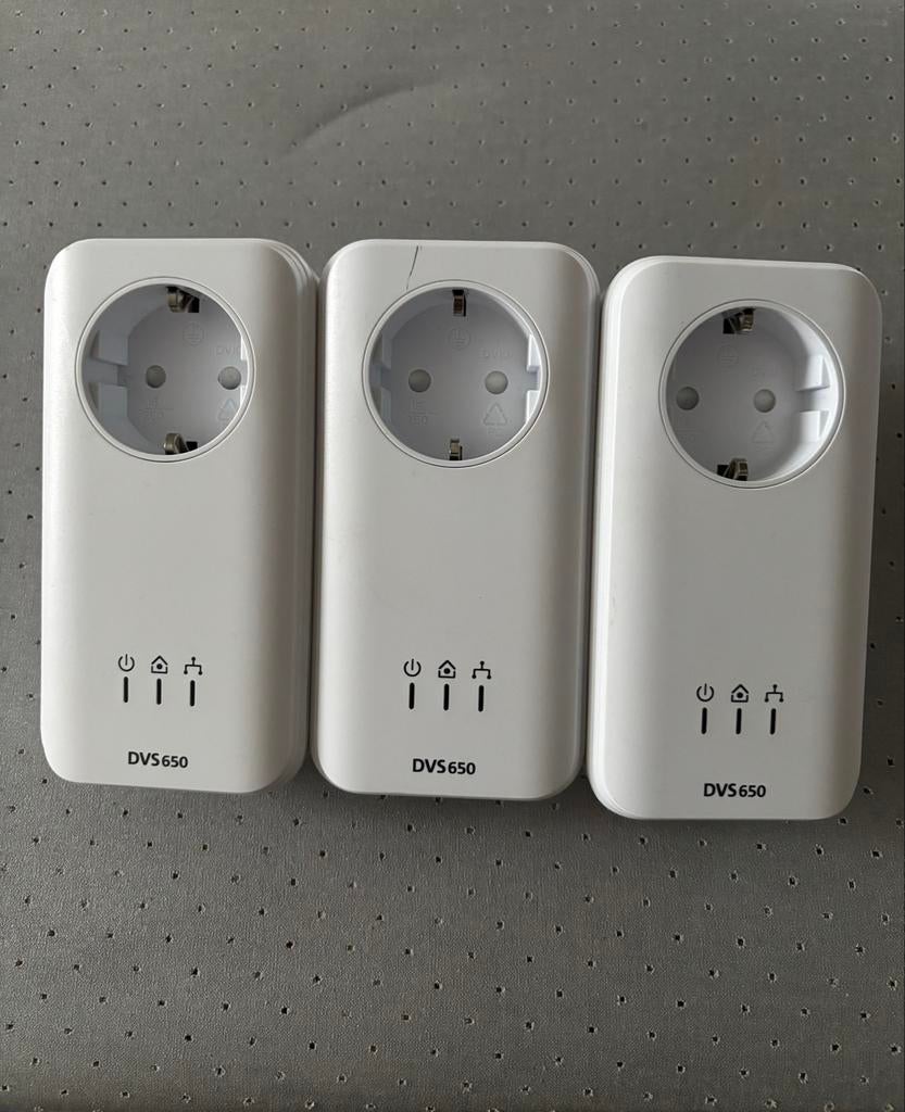 KPN DVS 650 Powerline Adapters, Computers en Software, Powerlines, Ophalen of Verzenden, Gebruikt