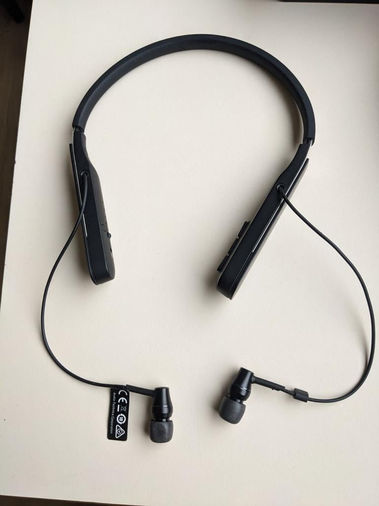Audio Technica ATH-DSR5BT - Zo goed als nieuw, Ophalen of Verzenden, Zo goed als nieuw, Overige merken, Bluetooth