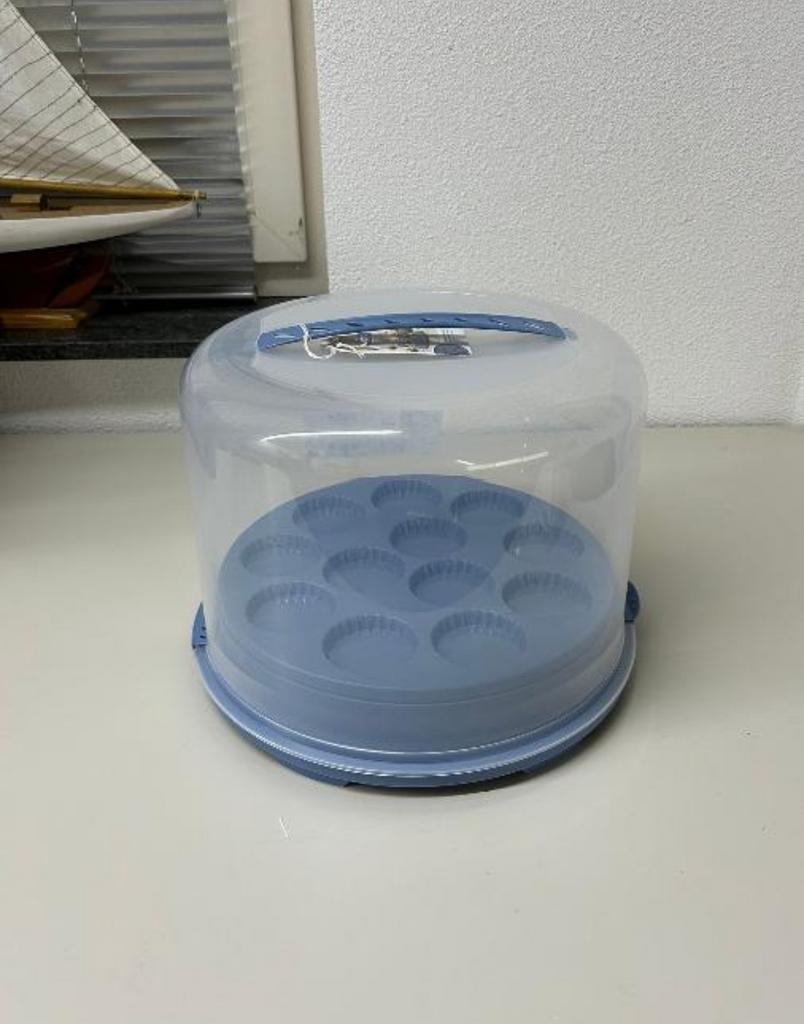 Rotho Fresh Taartdoos XL + Cupcake-Houders - Nieuwstaat, Rotho, Nieuw, Ophalen of Verzenden, Rotho