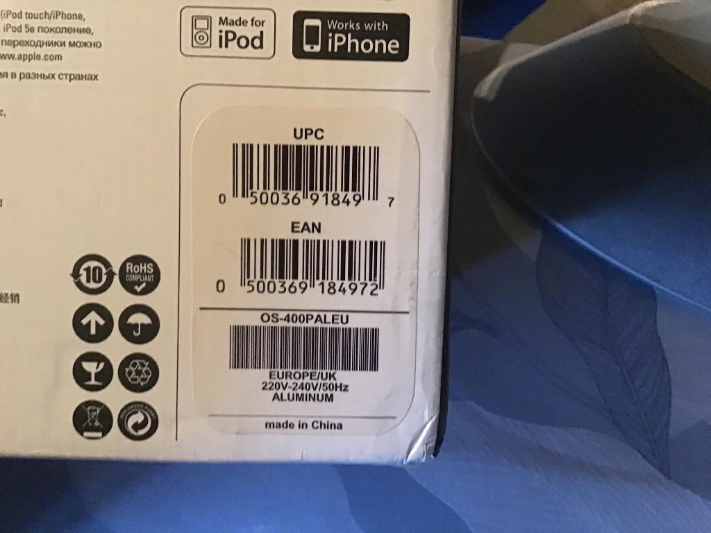 Jbl box voor Ipod, Audio, Tv en Foto, Luidsprekers, Ophalen, Gebruikt, JBL, Overige typen