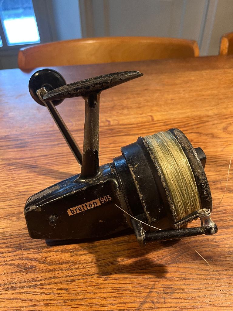 Bretton 905 zeevis vismolen, Watersport en Boten, Ophalen of Verzenden, Gebruikt, Molen