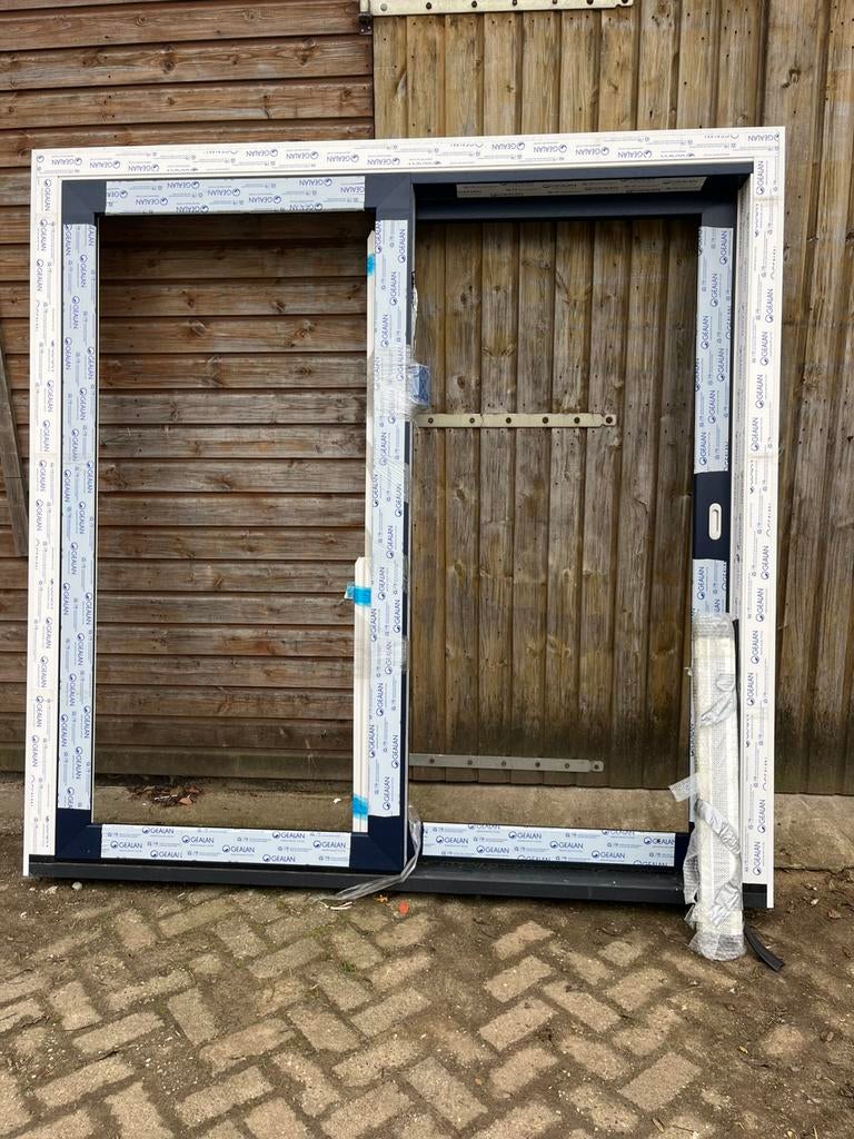 Kunststof hef schuifpui, Ophalen, Kunststof, 225 cm of meer, Zo goed als nieuw