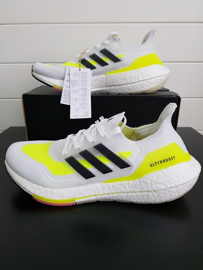 Adidas Ultraboost 21, Nieuw, Ophalen of Verzenden, Adidas, Wit