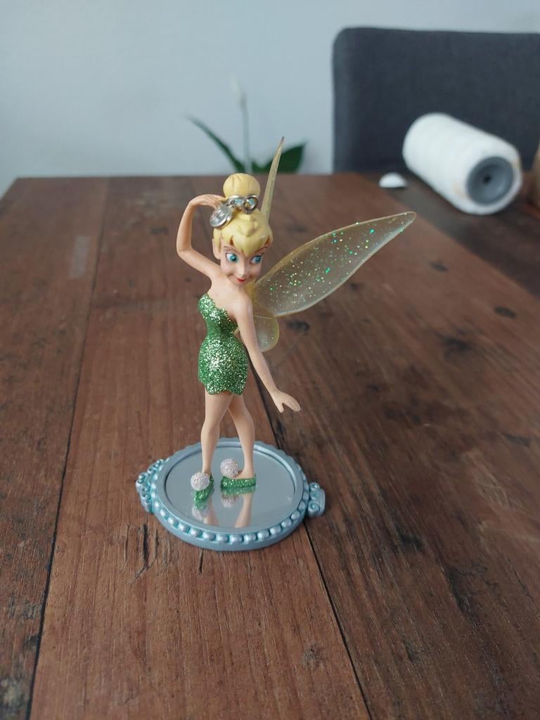 Disney tinkerbell euro, Ophalen of Verzenden, Overige figuren, Zo goed als nieuw, Beeldje of Figuurtje