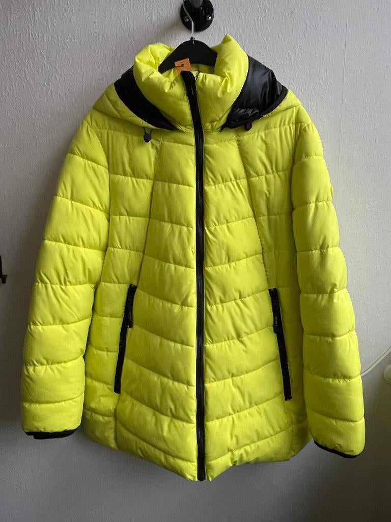 Nieuwe gele dames winterjas maat 44, Verzenden, Geel, Maat 42/44 (L), Nieuw