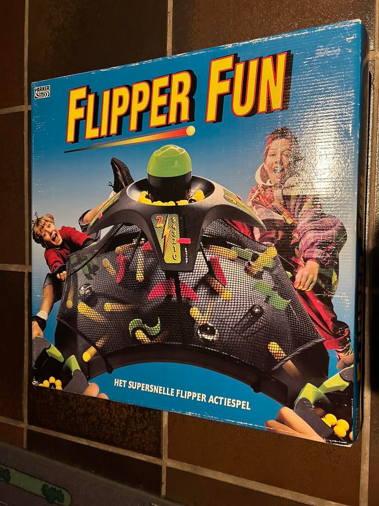 Flipper Fun Bordspel - Parker, Drie of vier spelers, Ophalen of Verzenden, Gebruikt