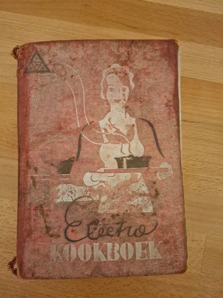 Electro Kookboek 1940 - Zeldzaam!, Boeken, Gelezen, Hoofdgerechten, R. Lotgering Hillebrand, Ophalen of Verzenden